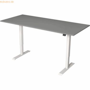 kerkmann Sitz-Steh-Schreibtisch Move 1, (B)1.800 mm, graphit (71401092)