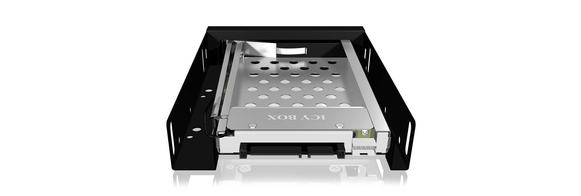 IB-2216StS, 1bay 2.5" SATA Wechselrahmen, 1x 2,5" SATA HDD zu 1x SATA Host, schwarz-2
