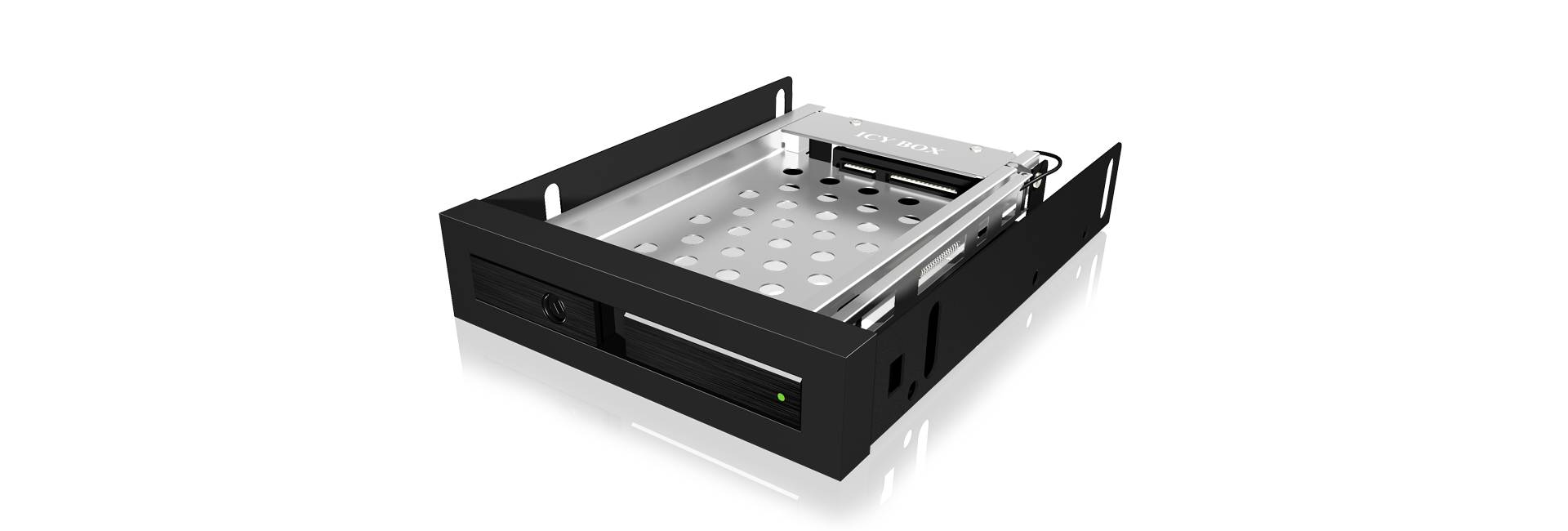 IB-2217StS, 1bay 2.5" SATA Wechselrahmen, 1x 2,5" SATA HDD zu 1x SATA Host, schwarz-1