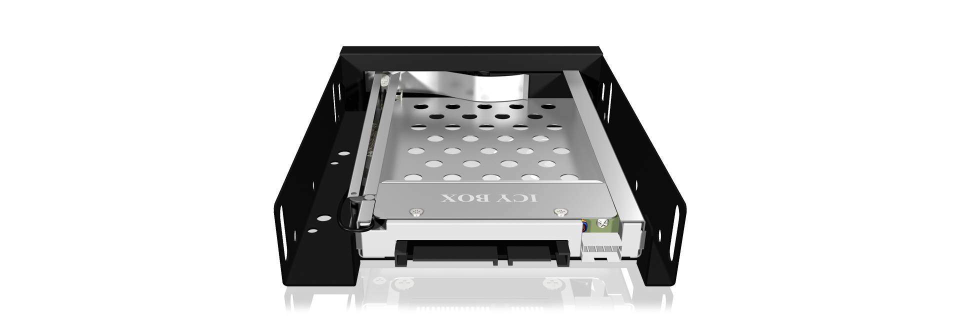 IB-2217StS, 1bay 2.5" SATA Wechselrahmen, 1x 2,5" SATA HDD zu 1x SATA Host, schwarz-2