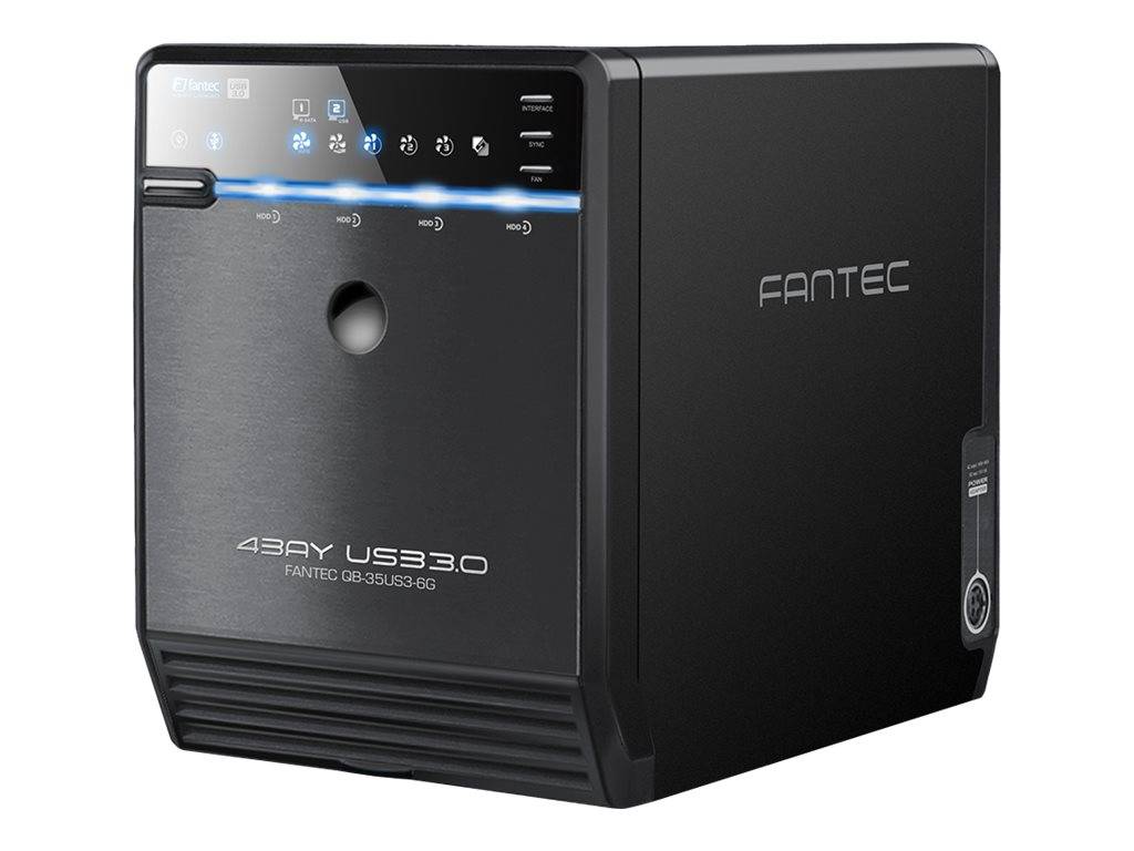 FANTEC QB-35US3-6G - Festplatten-Array - 4 Schächte (SATA-600)-0