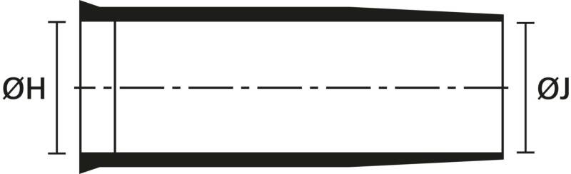 HellermannTyton Warmschrumpfformteil 159-42-G PO--2