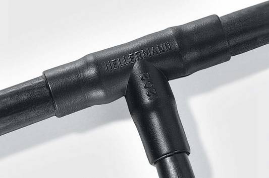 10 Stk. HellermannTyton Warmschrumpfteil 1206-1-G