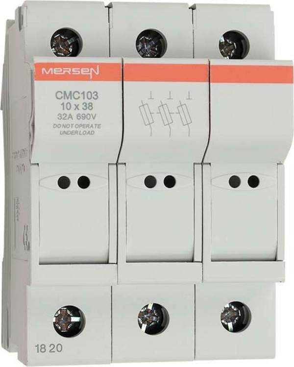 4 Stk. Mersen Sicherungshalter CMC103