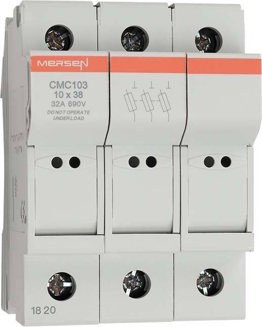4 Stk. Mersen Sicherungshalter CMC103-0