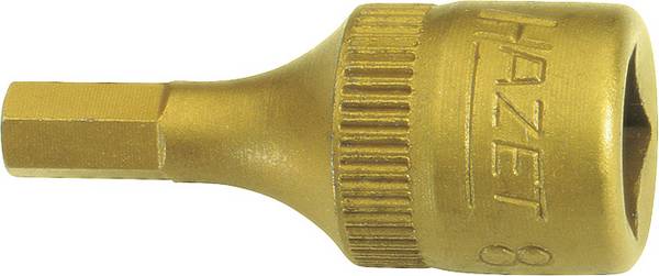 Hazet 8501 8501-3 Innen-Sechskant Steckschlüssel-Bit-Einsatz 3 mm 1/4" (6.3 mm)