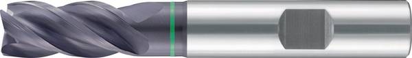 Schaftfräser SPEEDCUT DIN 6527L UNI HPC D.4mm VHM ALUNIT-S 35-38Grad HB Z.4 lang