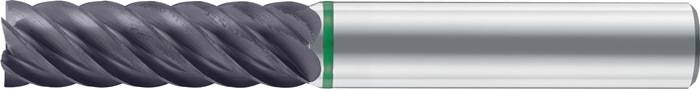 Schaftfräser SPEEDCUT Typ UNI HPC D.6mm VHM ALUNIT-S 45Grad HA Z.6 ext.lang-0