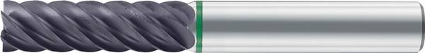 Schaftfräser SPEEDCUT Typ UNI HPC D.6mm VHM ALUNIT-S 45Grad HA Z.6 ext.lang