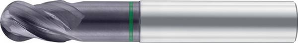 Vollradiusfräser SPEEDCUT D.10mm Einsatz-L.32mm VHM ALUNIT-S HA Z.4 lang