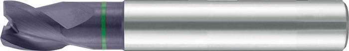 Bohrnutenfräser SPEEDCUT DIN 6527K Typ UNI D.4mm VHM ALUNIT-S HA Z.3 kurz