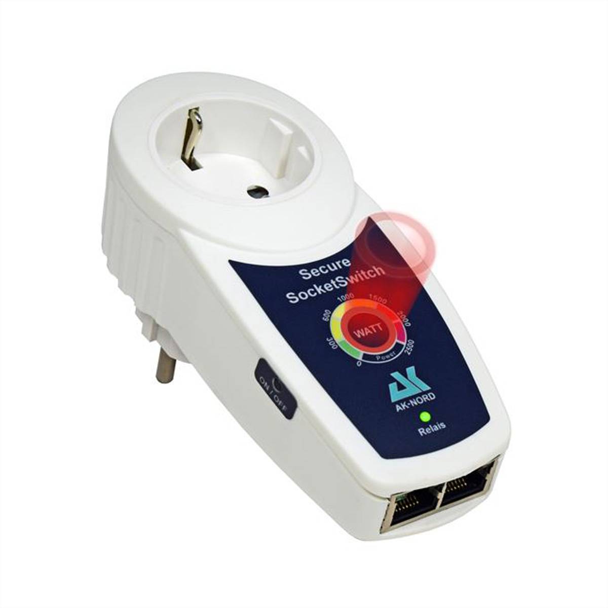 AK-SecureSocketSwitch Schaltbare IP Steckdose-1