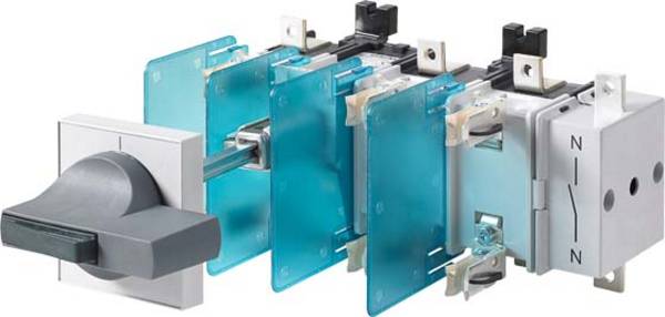 Siemens Indus.Sector Lasttrennschalter IU=63A UE=690V 4pol. 3KL5040-1GB01