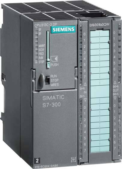 Siemens Dig.Industr. CPU 313C-2 DP 16DE/16DA 128K/bits 6ES7313-6CG04-0AB0-0