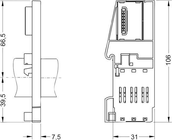 Siemens Dig.Industr. SIPLUS Abschlussmodul 6AG1193-4JA00-2AA0-0