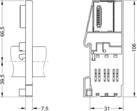 Siemens Dig.Industr. SIPLUS Abschlussmodul 6AG1193-4JA00-2AA0
