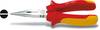 Hazet 1841AVDE-22 VDE Flachrundzange Gerade Chrom-Vanadium Stahl 160 mm
