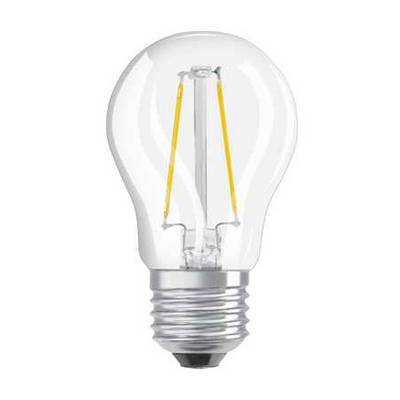 Osram LED Tropfenlampe STAR Filament 2,5W (25W) E27 827 300° NODIM klar