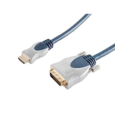 sp-PROFESSIONAL HDMI Stecker auf DVI-D St.,5,0m