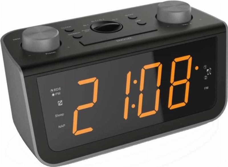 4 Stk. Soundmaster Uhrenradio/Uhr FUR5005 sw-0