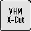 NC-Maschinenreibahle HRC DIN 212 (ähnl.) H7 Form A D.3,99mm VHM X-Cut-4