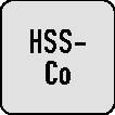 Symbolbild für Maschinenreibahle DIN 212 Form D D.13,01mm HSS-Co