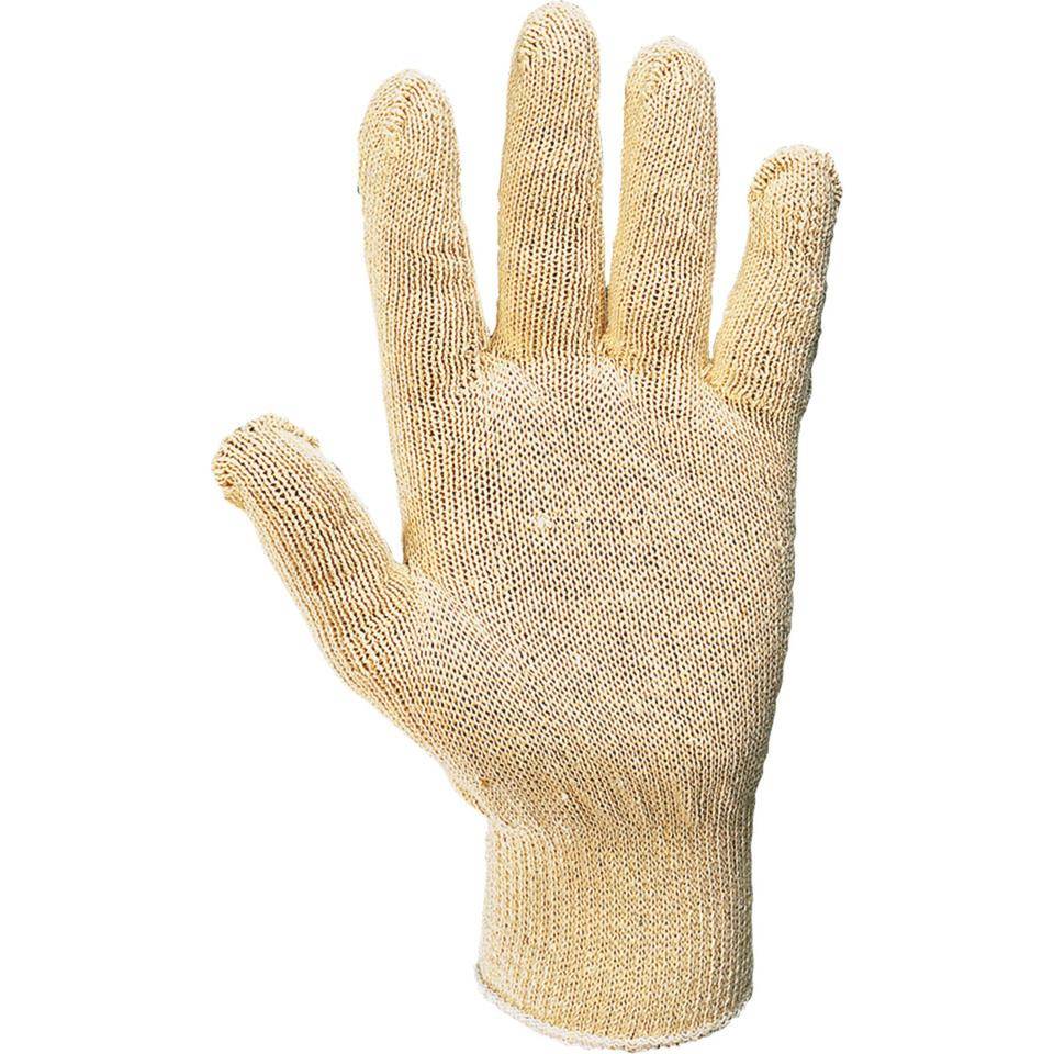 Schutzhandschuh Soft, Kategorie I, EN 420, natur, Baumwolle, 250mm, Größe 10-0