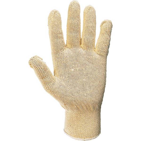 Schutzhandschuh Soft, Kategorie I, EN 420, natur, Baumwolle, 250mm, Größe 10