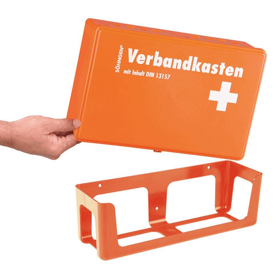 Wandhalterung KIEL Kunststoff orange-1