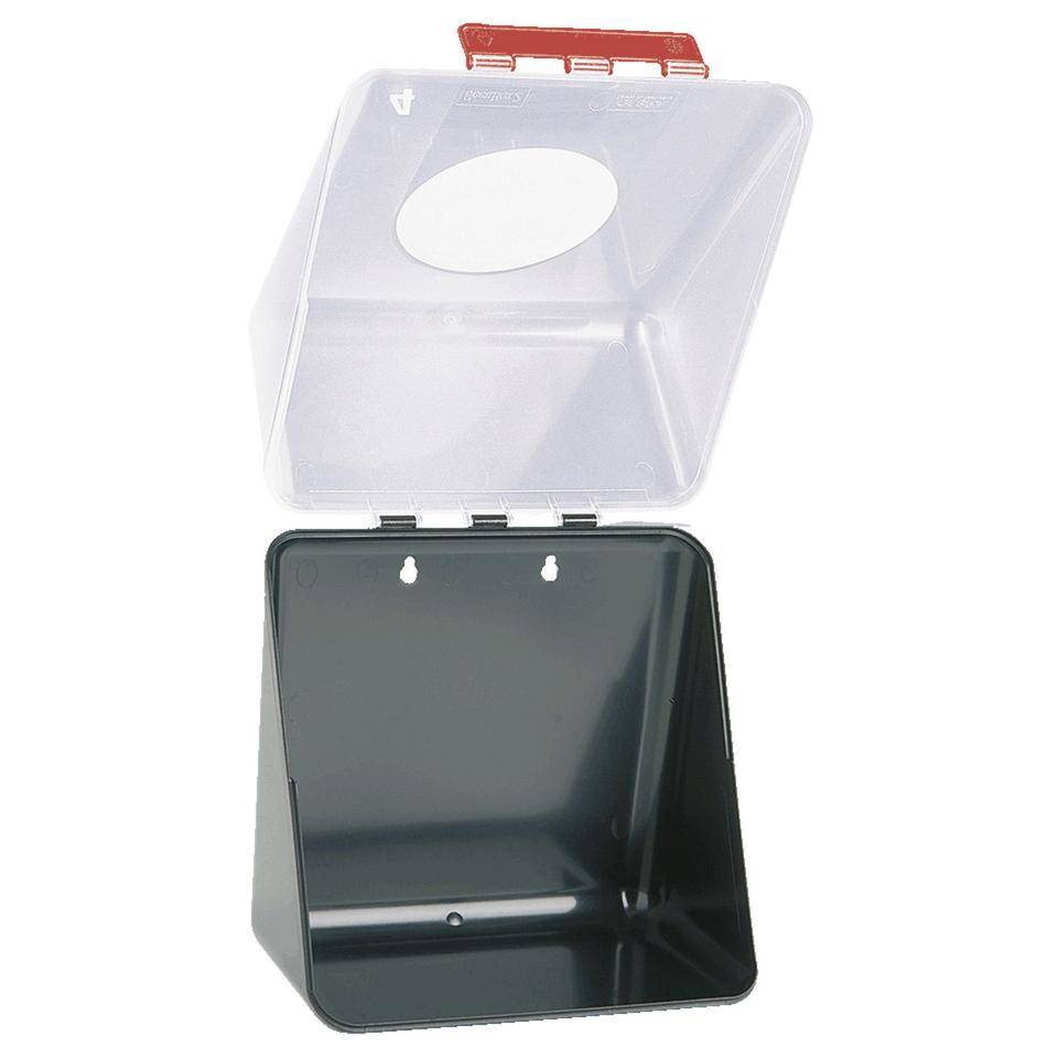 SecuBox Schutzmittelbox Midi, transparent, ca. 225x236x125mm-1
