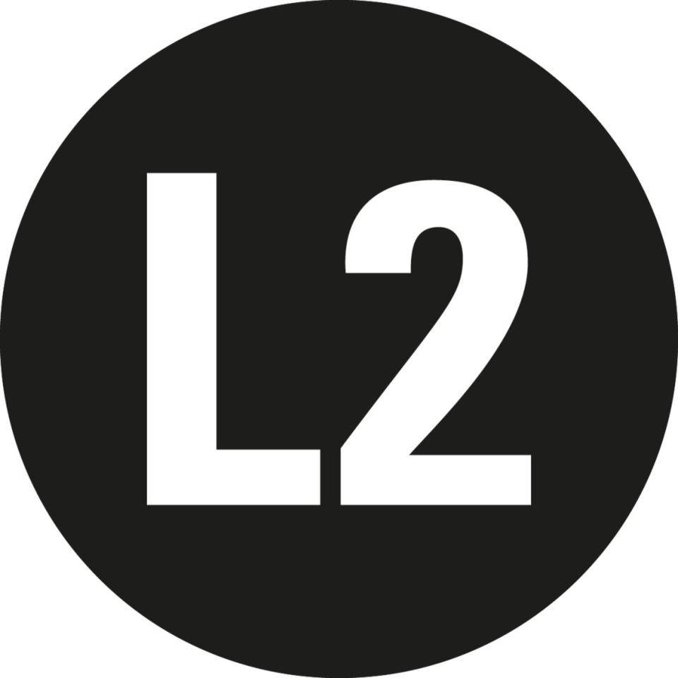 Leiterkennzeichen L2 Wechselstromnetz, RoHS-konform, Folie, Ø 12,5mm, 20/Bogen, DIN EN 60445 / IEC 60417-0