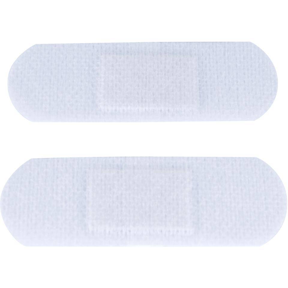aluderm Pflaster-Strips, weiß, Polyestervlies, 7,2x2,5cm, 100/VE-1