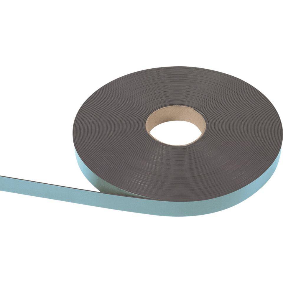 Selbstklebendes Magnetband, Breite 19mm, Materialstärke 1,5mm, 30m/Rolle-0