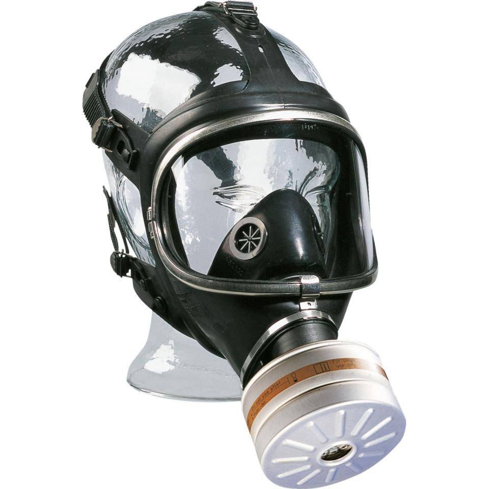 Dräger Vollmaske Panorama Nova, gemäß EN 136 Klasse 3, DIN 58610, Lieferung ohne Filter, 550g-0