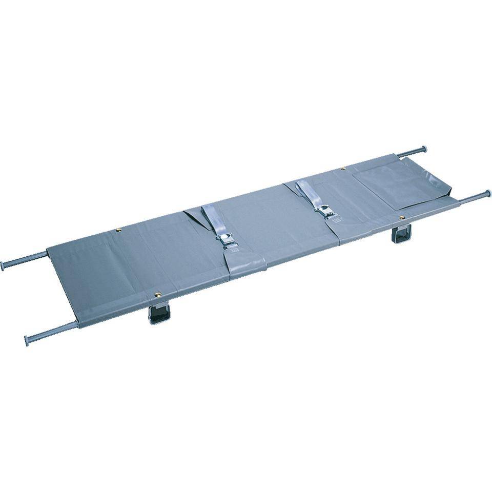 Krankentrage Modell A, Tragkraft 150kg, klappbar, 2302x556x137mm-0
