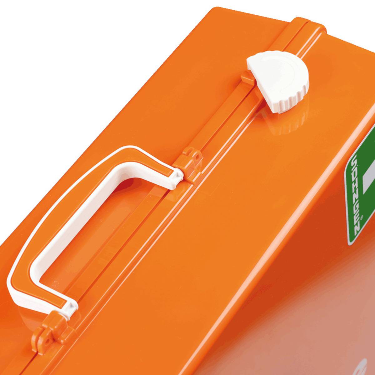 SÖHNGEN® Erste-Hilfe-Koffer Junior, ASR A4.3 (DIN 13157), orange, Wandhalterung-1
