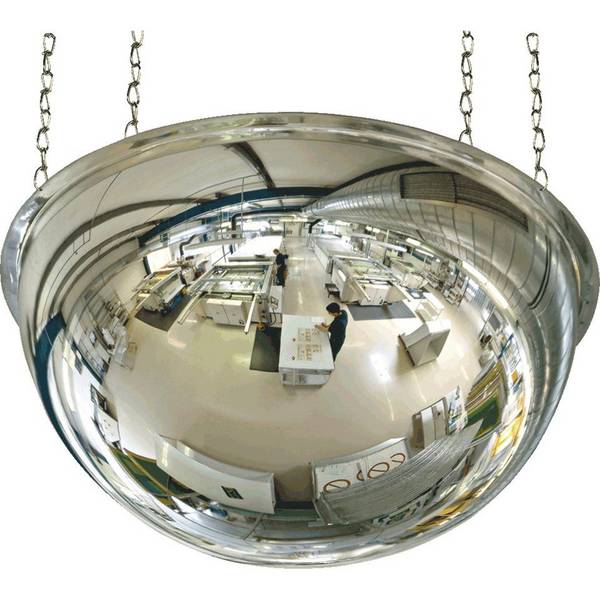 360°-Rundumsicht-Spiegel, Acrylglas, schlagfest, Ø 1000mm, H 370mm