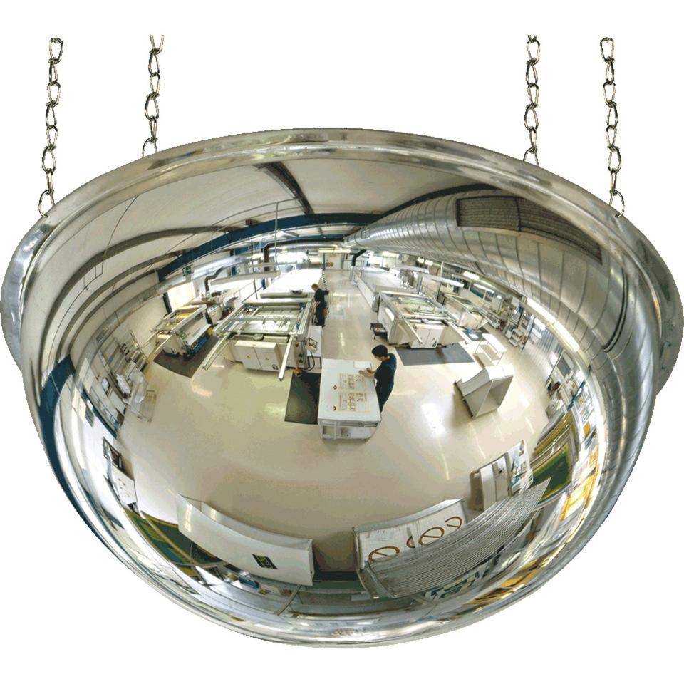 360°-Rundumsicht-Spiegel, Acrylglas, schlagfest, Ø 600mm, H 235mm-0