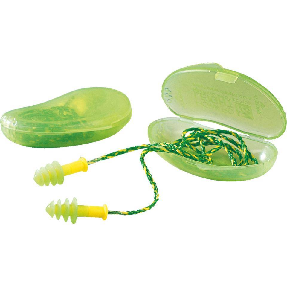 HOWARD LEIGHT Gehörschutzstöpsel Fusion, Kat.III, small, grün, Thermoplast-Elastomer-0