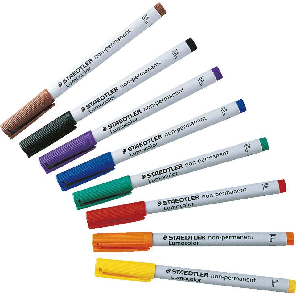 STAEDTLER Lumocolor non permanent 316, 8 Farben in praktischer Kunststoffbox-1