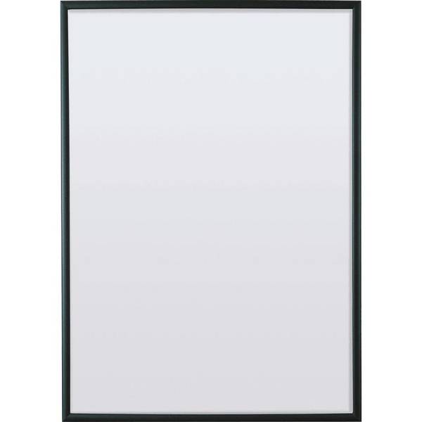 nielsen® Wechselrahmen Undercover Classic, schwarz-matt, Aluminium, DIN A1, 594x841mm