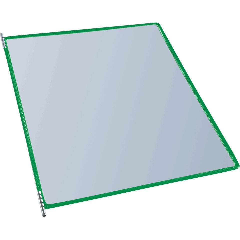 tarifold Sichttafel, inkl. Aufsteckreiter, grün, DIN A4, 10/VE