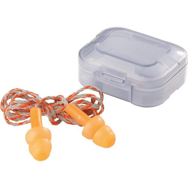 uvex Gehörstöpsel Whisper, mit Kordel, Kat.III, in Hygienebox, orange, TPE, 1 Paar/VE