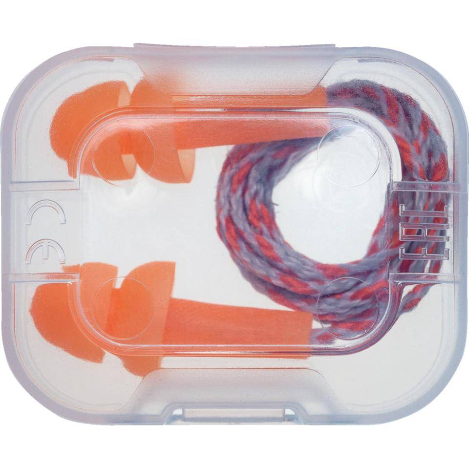 uvex Gehörstöpsel Whisper, mit Kordel, Kat.III, in Hygienebox, orange, TPE, 1 Paar/VE-2