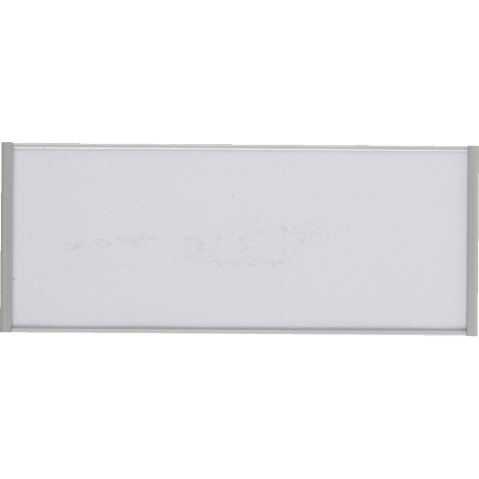 Türschild Silver, 1 Titelfeld, Aluminium, eloxiert, 180x72mm-0
