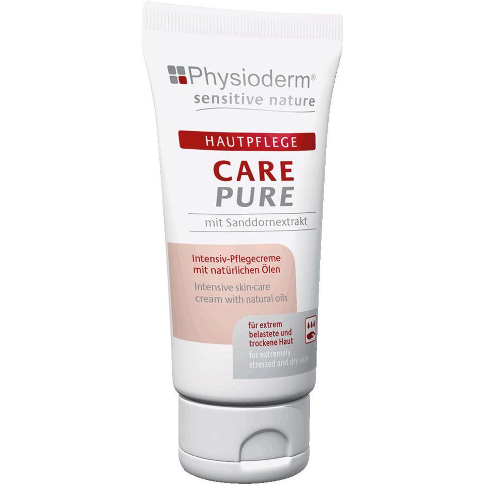 Physioderm® Intensiv-Pflegecreme Care Pure, für extrem trockene Haut, 50ml/Tube-0