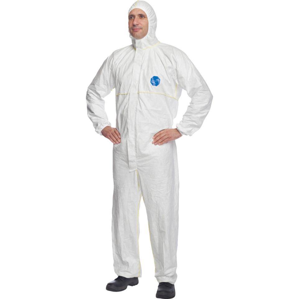 Tyvek® 200 Einweg-Overall Easysafe, Modell CHF5, Kategorie III, Typ 5/6, Größe 3XL-0