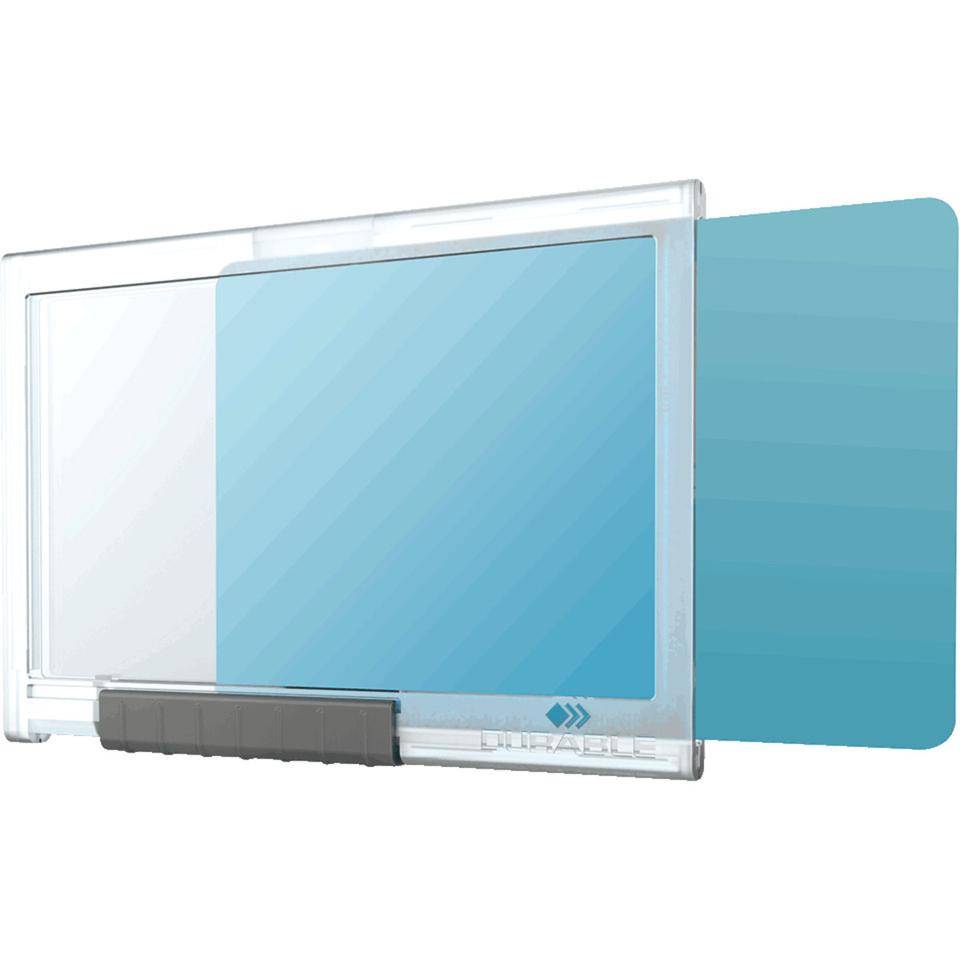 DURABLE Pushbox Mono, für einen Ausweis, Acryl, Innenmaß 54x87mm, 10/VE-0