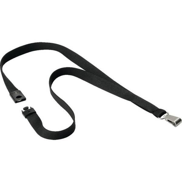 DURABLE Textilband Soft Colour, schwarz, Polyester, 15x440mm, 10/VE
