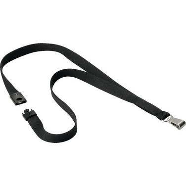 DURABLE Textilband Soft Colour, schwarz, Polyester, 15x440mm, 10/VE